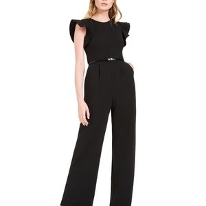 Ruffle Sleeve Jumpsuit | Calvin Klein
